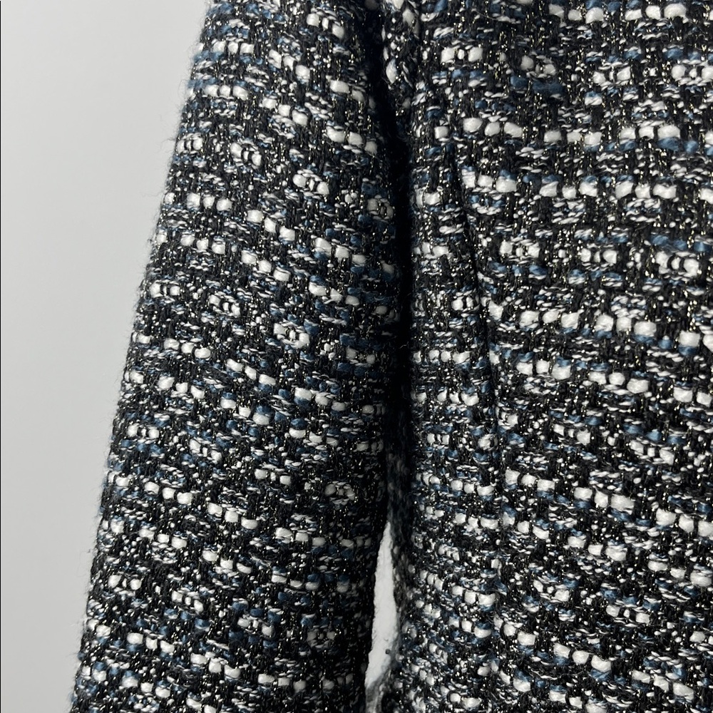 ANTHROPOLOGIE DOLAN CHENILLE OPEN FRONT CARDIGAN JACKET - Picture 8 of 12
